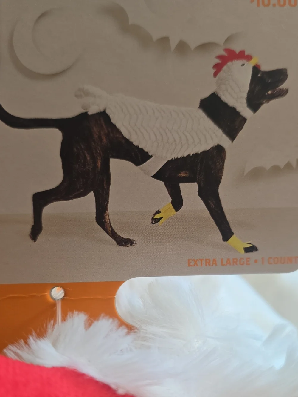 Hyde & Eek Chicken Costume For Pets